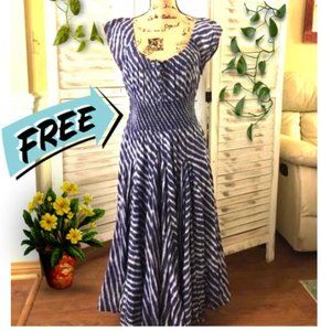 Free! Grace Elements Tie-Dyed Peasant Dress